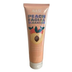 Amuse Peach Facial Cleanser Deeply‎ Nurishes Skin Smooths & Moisturizes 120 ml
